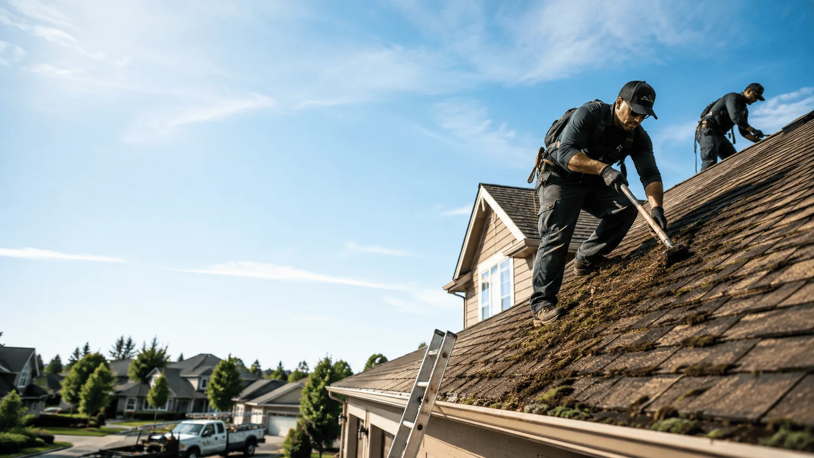 Roof Moss Removal in Pepin, WI near me